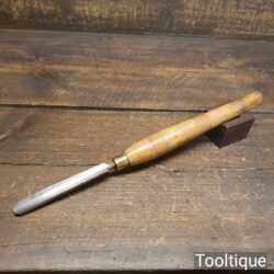 Vintage Stormont 1/2” Wood Turning Gouge Chisel - Good Condition