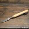Vintage I. Sorby 7/8” Diamond Point Woodturning Chisel - Good Condition