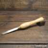 Vintage 1/2” Home Of Woodworking Diamond Point Woodturning Chisel - Good Condition