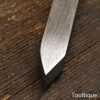 Henry Taylor Diamic 1/4” Diamond Point Woodturning Chisel - Good Condition