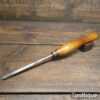 Vintage Crown Tools 3/8” Woodturning Gouge Chisel - Good Condition