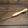 Vintage Crown Tools Cryogenic 1/4” Woodturning Gouge Chisel - Good Condition