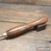Vintage J. Buck 1/4” Woodturning Gouge Chisel Mahogany Handle - Good Condition
