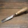 Vintage Ward & Payne Carpenter’s 1” Bevel Edge Palm Chisel - Sharpened Honed