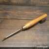 Vintage Robert Sorby 1/2” Diamond Point Woodturning Chisel - Good Condition