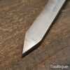 Vintage 1/2” Diamond Point Woodturning Chisel - Good Condition