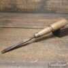 Vintage Cornelius Whitehouse Carpenter’s 3/8” Firmer Chisel - Sharpened Honed