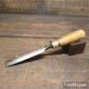 Vintage I. Sorby Carpenter’s 3/4” Bevel Edge Palm Chisel - Sharpened Honed
