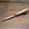 Vintage W. Marples & Sons Carpenter’s 1/2” Gouge Chisel - Sharpened Honed