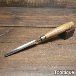 Vintage W. Marples & Sons Carpenter’s 1/2” Gouge Chisel - Sharpened Honed