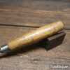 Vintage W. Marples & Sons Carpenter’s 1/2” Gouge Chisel - Sharpened Honed