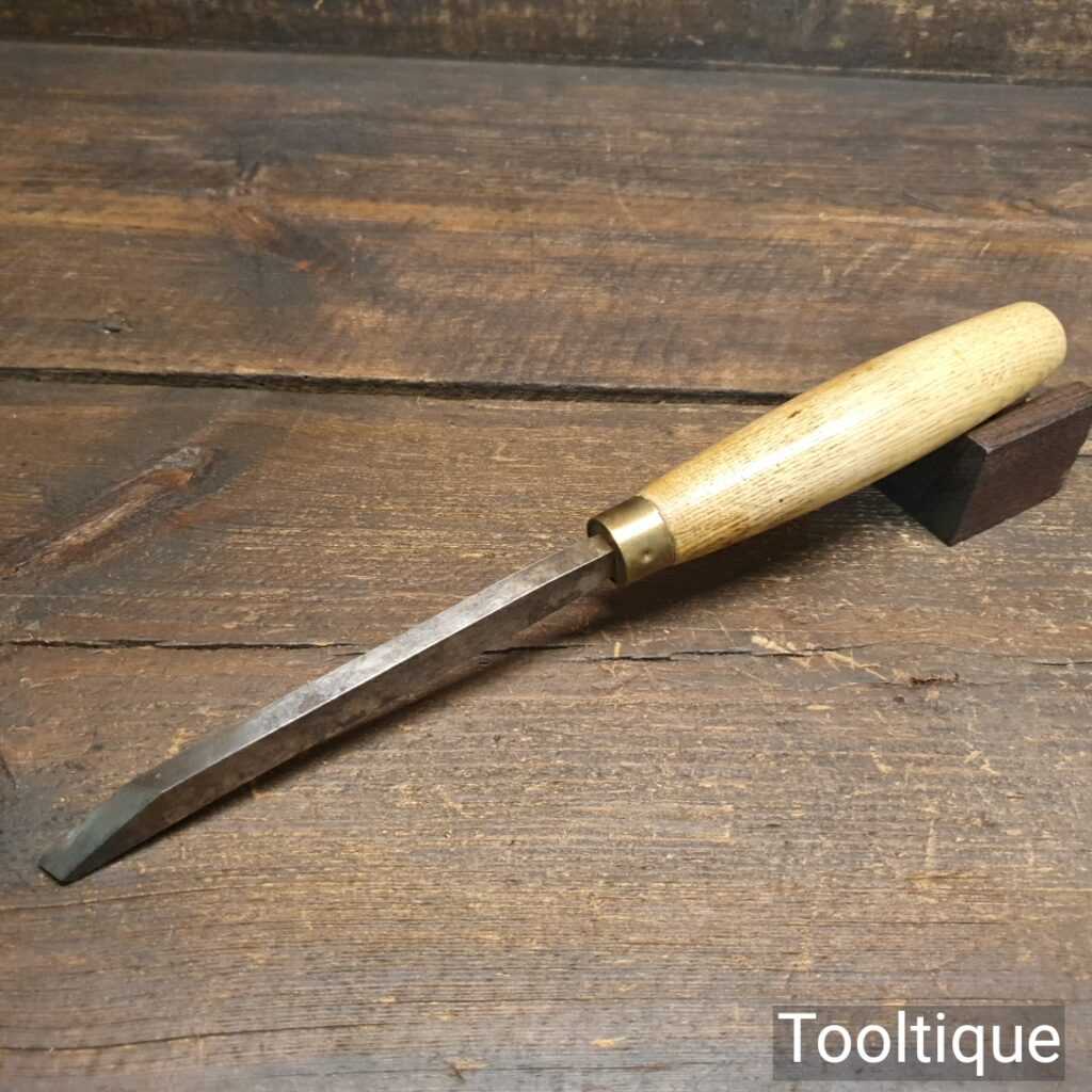 Vintage W. Marples & Sons Woodturners 5/16” Heavy Duty Skewed Chisel