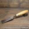 Vintage I. Sorby Carpenter’s 1 ⁷⁄₁₆” Firmer Chisel - Sharpened Honed