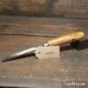 Vintage T. S. Kaye & Sons Carpenter’s 1/2” Gouge Chisel - Sharpened Honed