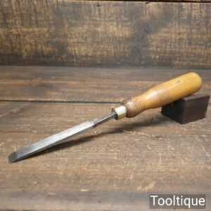 Vintage Sheffield Made Carpenter’s 1/2” Firmer Chisel - Sharpened Honed