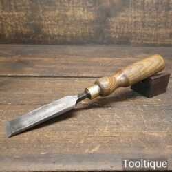 Vintage E. A. Bell & Son Carpenter’s 1” Firmer Chisel - Sharpened Honed