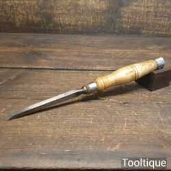 Vintage Mawhood Bros Carpenter’s 1/4” Heavy Duty Firmer Chisel - Sharpened Honed