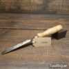 Vintage Carpenter’s 1/2” Firmer Chisel Beechwood Handle - Sharpened Honed