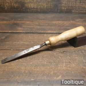 Vintage Carpenter’s 1/2” Firmer Chisel Beechwood Handle - Sharpened Honed Vintage Carpenter’s 1/2” Firmer Chisel Beechwood Handle - Sharpened Honed