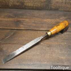Vintage I. Sorby Carpenter’s 7/8” Heavy Duty Firmer Chisel - Sharpened Honed