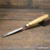 Vintage Robert Sorby Carpenter’s 1/2” Bevel Edge Chisel Boxwood Handle- Sharpened Honed