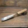 Vintage Thomas Ibbotson & Co. Carpenter’s 1 ³⁄₁₆” Gouge Chisel - Sharpened Honed