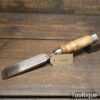 Vintage J. E. Morrison & Sons Carpenter’s 1 ¼” heavy duty Firmer Chisel - Sharpened Honed