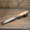 Vintage J. E. Morrison & Sons Carpenter’s 1 ¼” heavy duty Firmer Chisel - Sharpened Honed