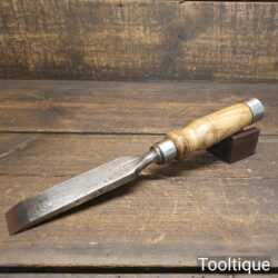 Vintage J. E. Morrison & Sons Carpenter’s 1 ¼” heavy duty Firmer Chisel - Sharpened Honed