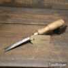 Vintage W. Marples & Sons Carpenter’s 1/2” Bevel Edge Chisel - Sharpened Honed