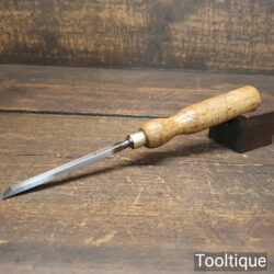 Vintage Whitmore Brand Carpenter’s 1/4” Firmer Chisel - Sharpened Honed