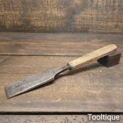 Antique Isaac Greaves 1825-1911 Carpenter’s 1 ¼” Firmer Chisel - Sharpened Honed