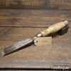 Vintage A. Hildick Carpenter’s 1” Heavy Duty Firmer Chisel - Sharpened Honed