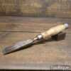 Vintage A. Hildick Carpenter’s 1” Heavy Duty Firmer Chisel - Sharpened Honed