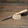 Vintage Carpenter’s 3/8” Firmer Chisel Ash Handle - Sharpened Honed
