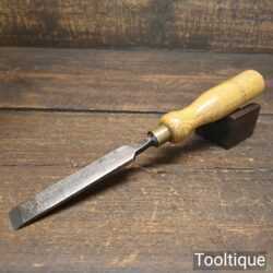 Vintage Sheffield Carpenter’s 11/16” Firmer Chisel Ash Handle - Fully Refurbished