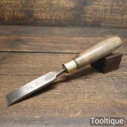 Vintage W. Marples & Sons Carpenter’s 7/8” Firmer Chisel - Sharpened Honed