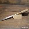Vintage W. Marples & Sons Carpenter’s 1/2” Firmer Chisel - Sharpened Honed