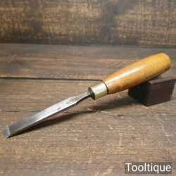 Vintage I. Sorby Carpenter’s 1/2” Firmer Chisel Boxwood Handle - Fully Refurbished