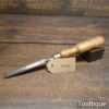 Vintage W. Marples & Sons Carpenter’s 7/16” Gouge Chisel - Sharpened Honed