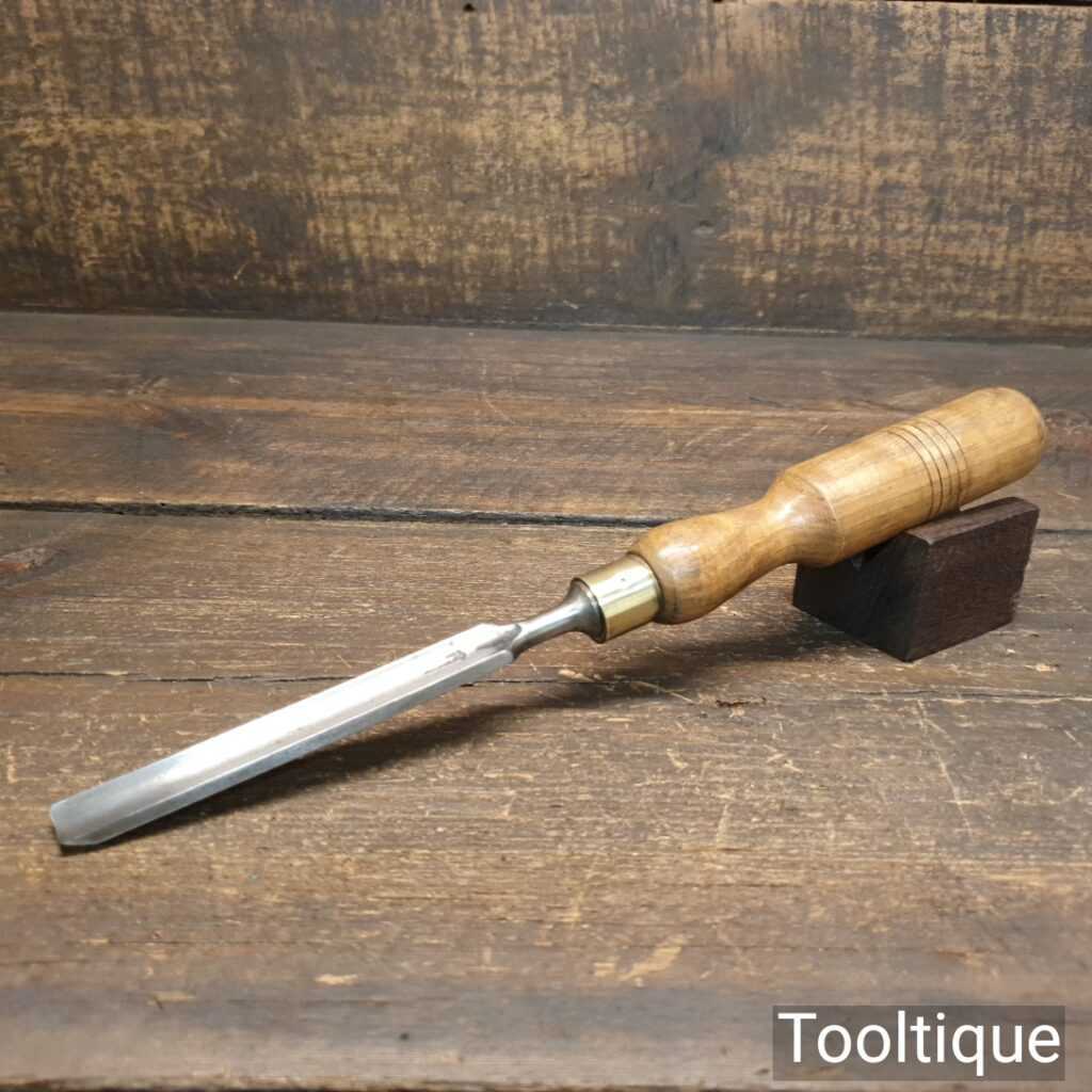 Vintage W. Marples & Sons Carpenter’s 7/16” Gouge Chisel - Sharpened Honed