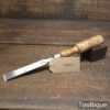 Vintage W. Marples & Sons Carpenter’s 1/2” Firmer Chisel Ash Handle - Sharpened Honed