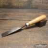 Vintage I. Sorby Carpenter’s 3/4” Firmer Chisel Hardwood Handle - Sharpened Honed