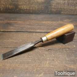 Vintage I. Sorby Carpenter’s 3/4” Firmer Chisel Hardwood Handle - Sharpened Honed