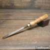 Vintage W. K. & C. Peace Carpenter’s 5/16” Firmer Chisel - Sharpened Honed