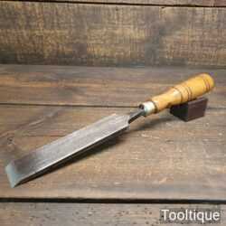 Vintage Chas. Nurse & Co. Carpenter’s 1 ½” Heavy Duty Firmer Chisel - Sharpened Honed