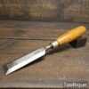Vintage Stormont Carpenter’s 1 ½” Bevel Edge Chisel Boxwood Handle - Sharpened Honed