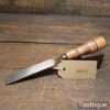 Vintage Sheffield Made Carpenter’s 3/4” Firmer Chisel Beechwood Handle - Sharpened Honed