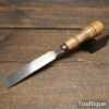 Vintage Sheffield Made Carpenter’s 3/4” Firmer Chisel Beechwood Handle - Sharpened Honed