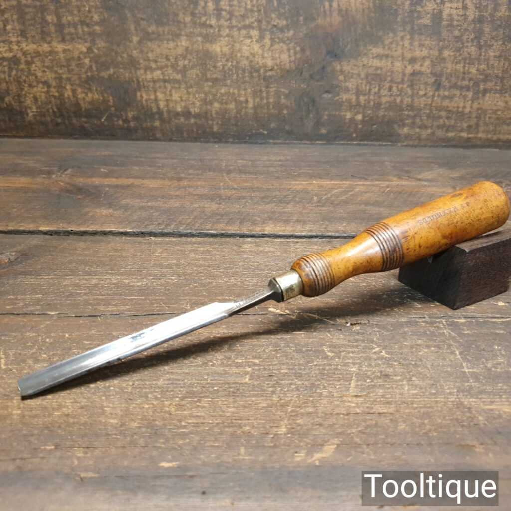 Vintage James Howarth Carpenter’s 3/8” Gouge Chisel - Sharpened Honed